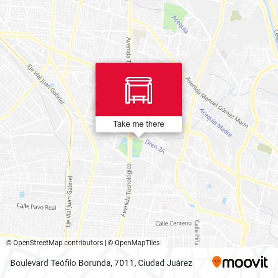 Boulevard Teófilo Borunda, 7011 map
