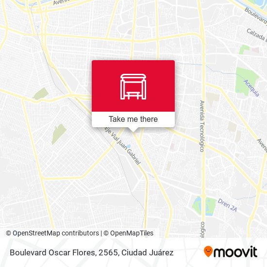 Mapa de Boulevard Oscar Flores, 2565