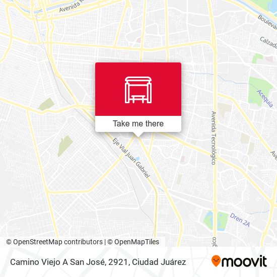 Camino Viejo A San José, 2921 map