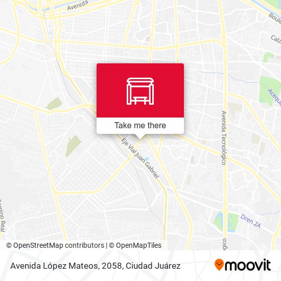 Avenida López Mateos, 2058 map