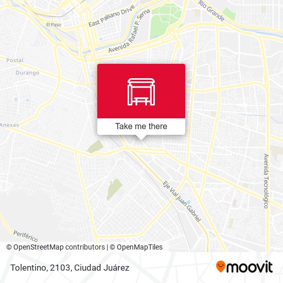 Mapa de Tolentino, 2103