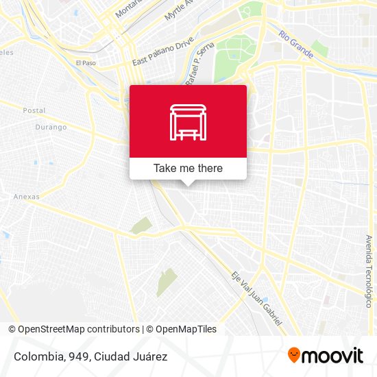 Mapa de Colombia, 949