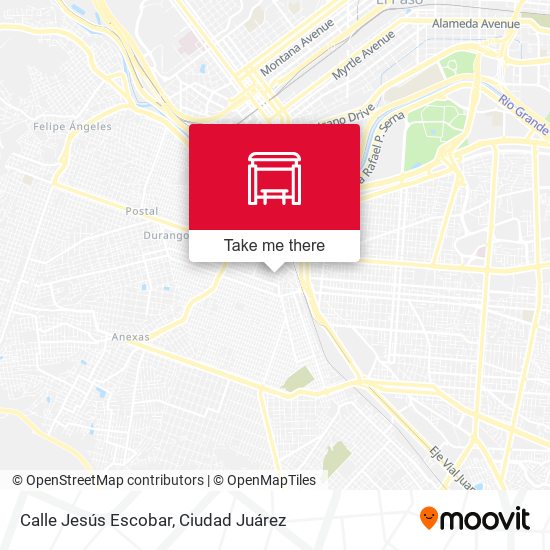Calle Jesús Escobar map