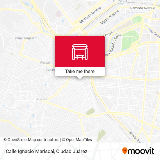 Mapa de Calle Ignacio Mariscal