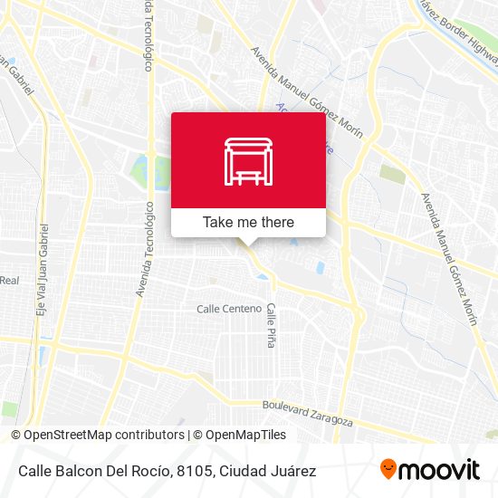 Calle Balcon Del Rocío, 8105 map