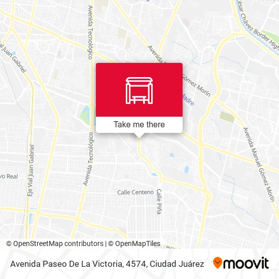 Avenida Paseo De La Victoria, 4574 map