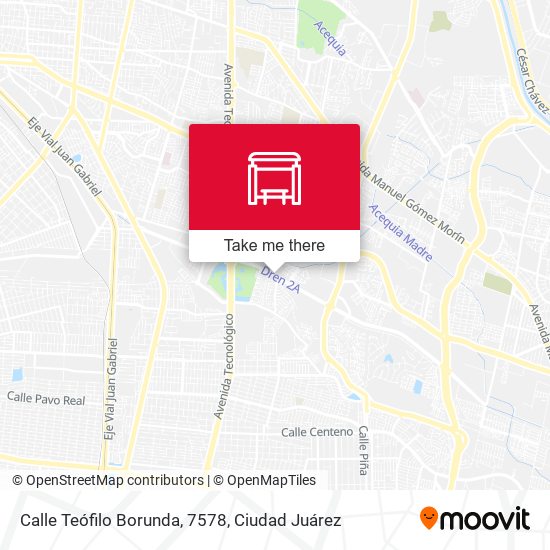 Calle Teófilo Borunda, 7578 map