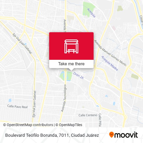Boulevard Teófilo Borunda, 7011 map