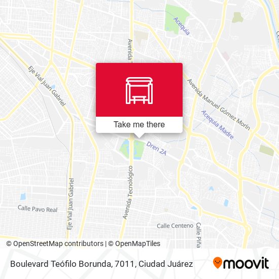 Boulevard Teófilo Borunda, 7011 map
