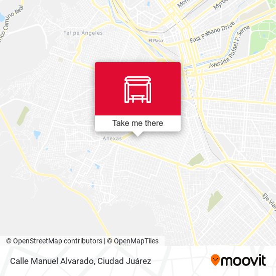 Calle Manuel Alvarado map