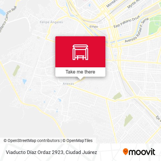 Mapa de Viaducto Díaz Ordaz 2923