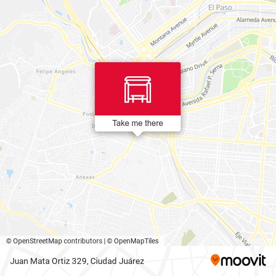 Juan Mata Ortiz 329 map