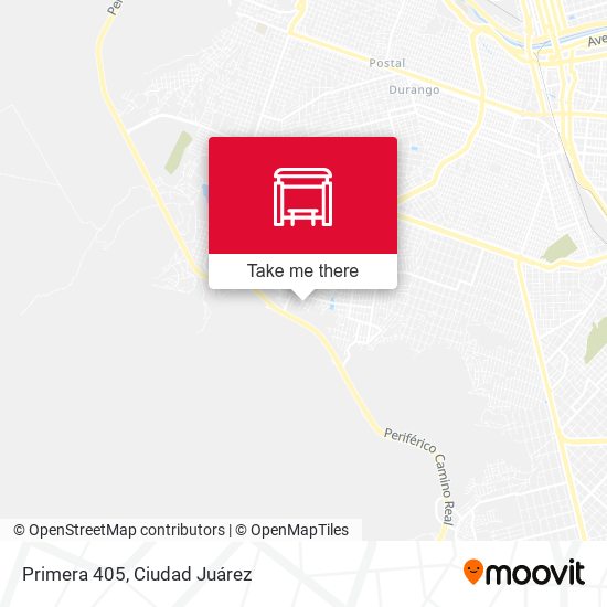 Mapa de Primera 405