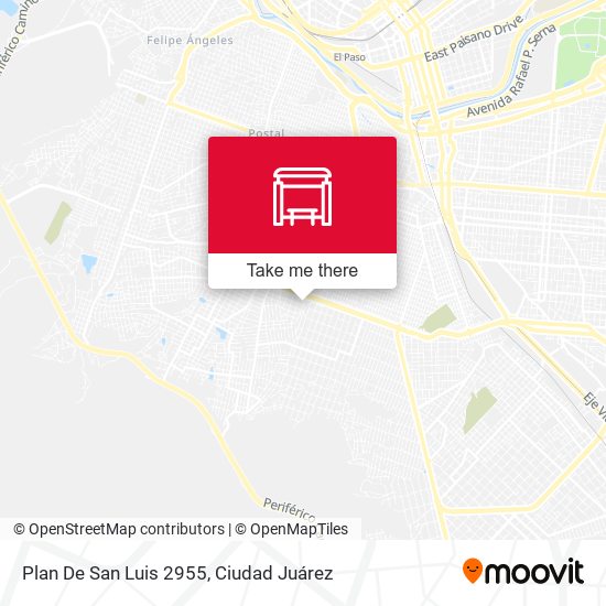 Mapa de Plan De San Luis 2955