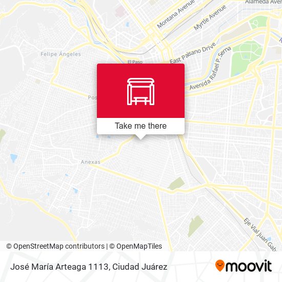 José María Arteaga 1113 map