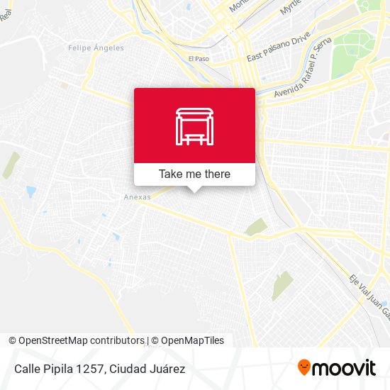 Calle Pipila 1257 map