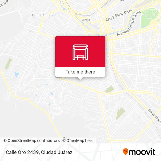 Calle Oro 2439 map