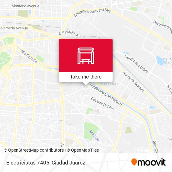 Electricistas 7405 map