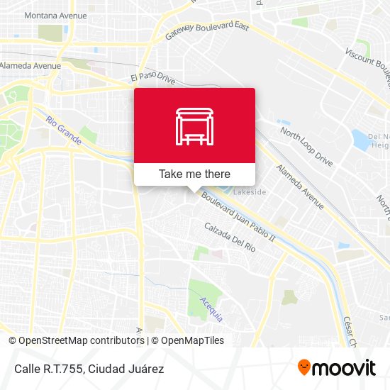 Calle R.T.755 map