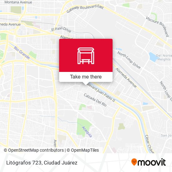Litógrafos 723 map