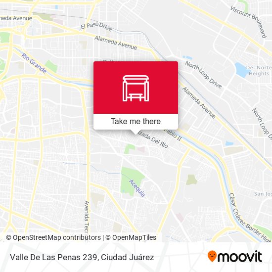 Mapa de Valle De Las Penas 239