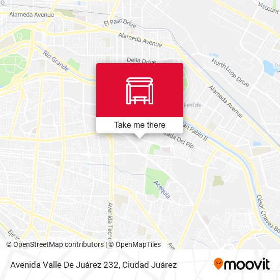Avenida Valle De Juárez 232 map