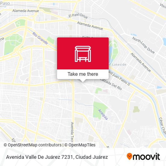 Avenida Valle De Juárez 7231 map