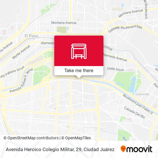 Avenida Heroico Colegio Militar, 29 map