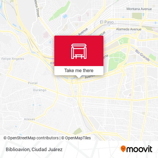 Mapa de Biblioavion