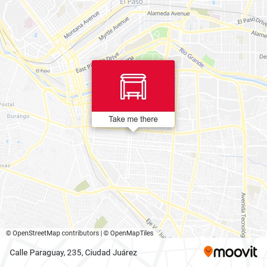 Mapa de Calle Paraguay, 235