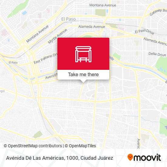 Avénida Dé Las Américas, 1000 map