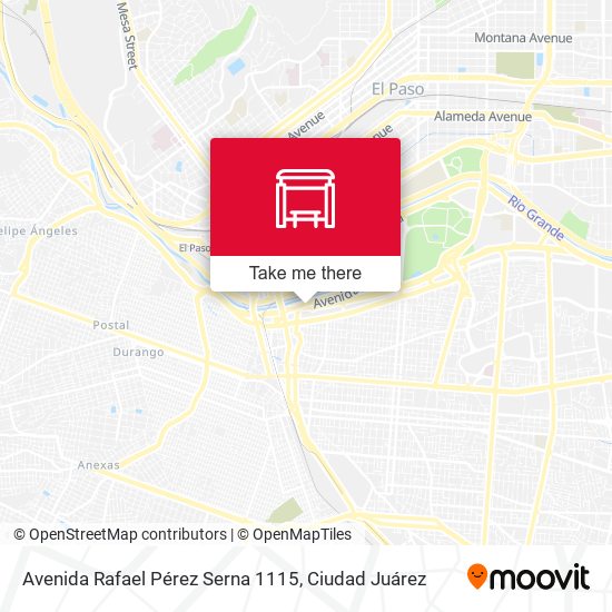 Avenida Rafael Pérez Serna 1115 map