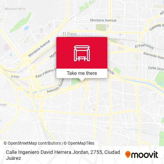Mapa de Calle Ingeniero David Herrera Jordan, 2755