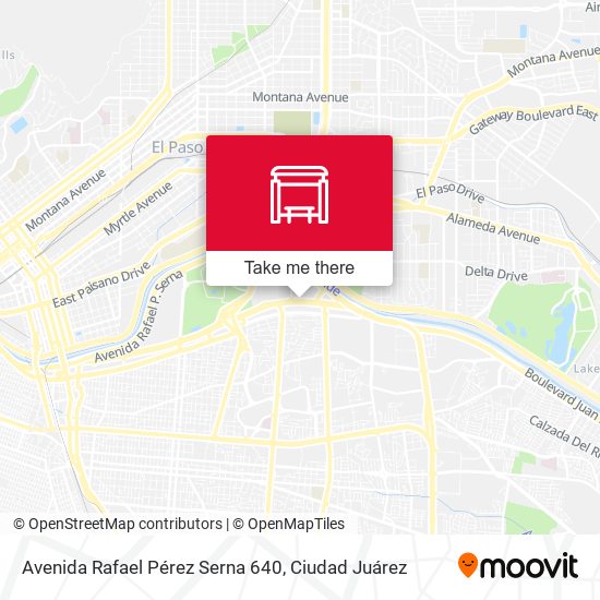 Avenida Rafael Pérez Serna 640 map