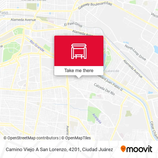 Mapa de Camino Viejo A San Lorenzo, 4201