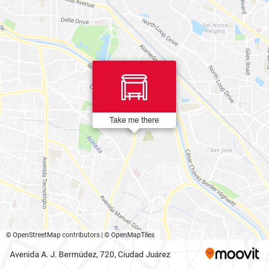 Avenida A. J. Bermúdez, 720 map