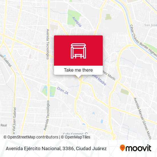 Avenida Ejército Nacional, 3386 map