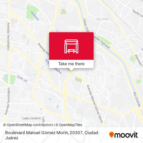 Boulevard Manuel Gómez Morín, 20307 map