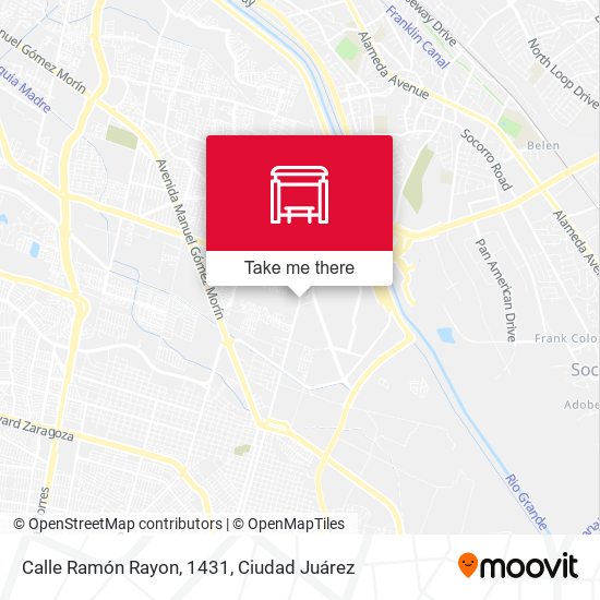 Calle Ramón Rayon, 1431 map