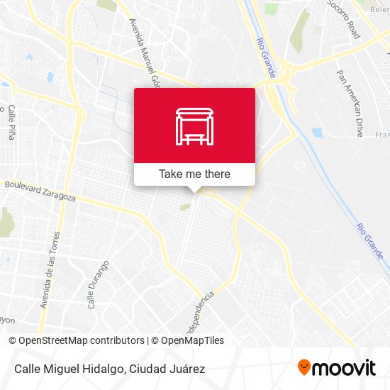 Calle Miguel Hidalgo map