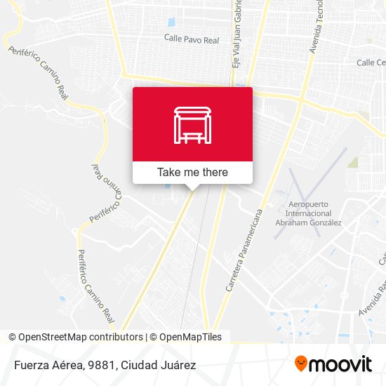 Fuerza Aérea, 9881 map
