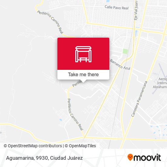 Aguamarina, 9930 map