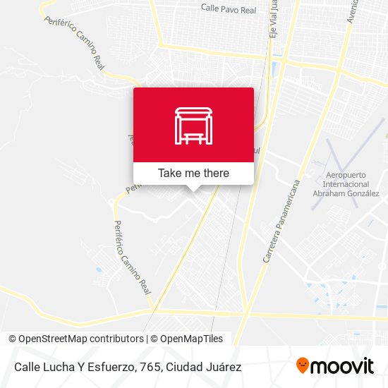 Mapa de Calle Lucha Y Esfuerzo, 765