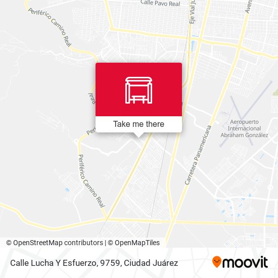 Mapa de Calle Lucha Y Esfuerzo, 9759