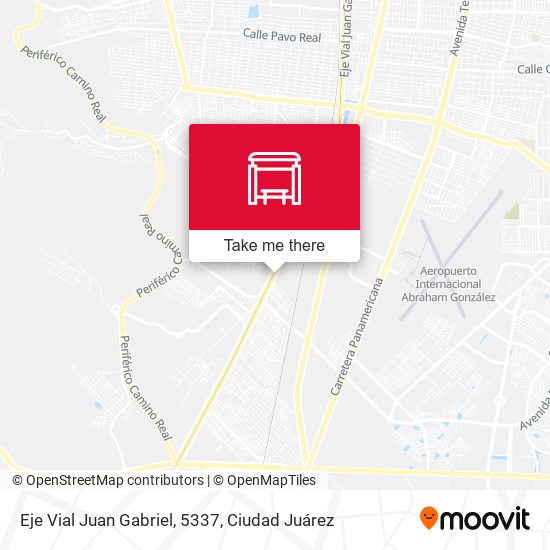 Eje Vial Juan Gabriel, 5337 map