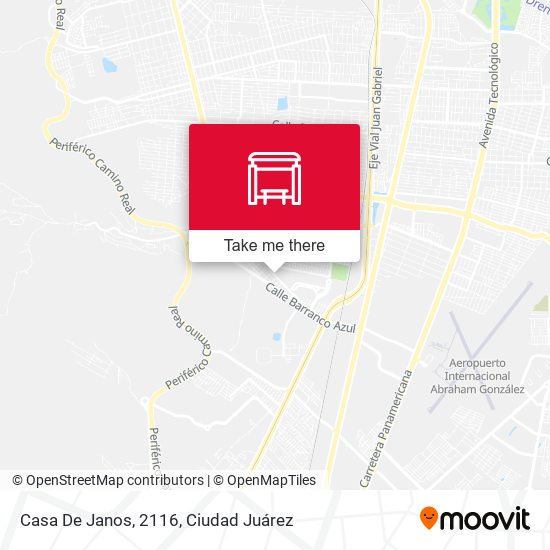 Casa De Janos, 2116 map