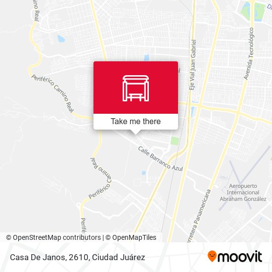 Mapa de Casa De Janos, 2610