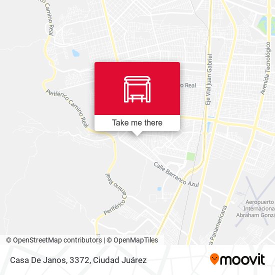 Mapa de Casa De Janos, 3372