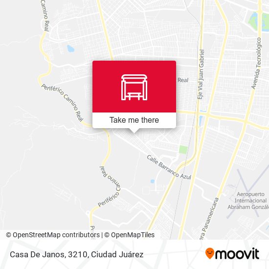 Casa De Janos, 3210 map