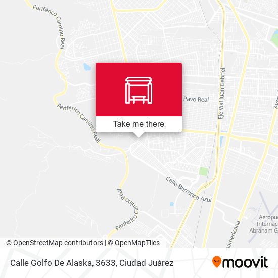 Mapa de Calle Golfo De Alaska, 3633